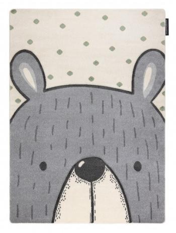 Dywany Łuszczów Dětský kusový koberec Petit Bear cream - 180x270 cm Béžová