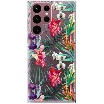 iSaprio Flower Pattern 03 pro Samsung Galaxy S22 Ultra 5G (flopat03-TPU3-S22U-5G)