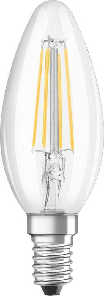 LED žárovka OSRAM 4058075114241 230 V, E14, 5.00 W = 44 W, teplá bílá, A++ (A++ - E), tvar svíčky, 1 ks