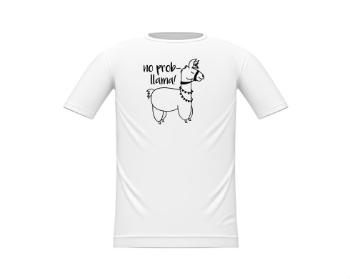 Dětské tričko No prob llama