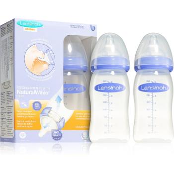 Lansinoh NaturalWave kojenecká láhev 2 ks Medium 2x240 ml