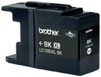 Brother inkoustová kazeta LC-1280XLBK originál černá LC1280XLBK