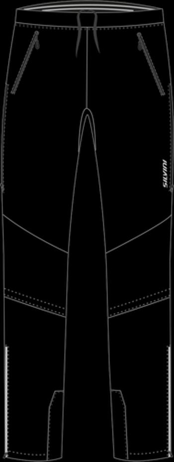Silvini dámské skialp kalhoty Soracte black-cloud Velikost: XL