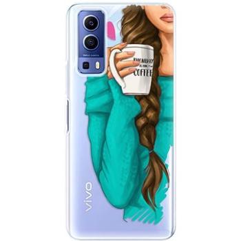 iSaprio My Coffe and Brunette Girl pro Vivo Y52 5G (coffbru-TPU3-vY52-5G)