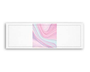 Fotoobraz 150x55 cm panorama  Růžový abstraktní vzor