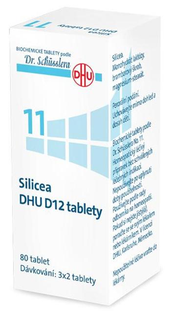 Dr.Schüssler No. 11 Silicea DHU D6, D12 80 tablet
