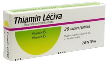 Thiamin Léčiva 50 mg 20 tablet