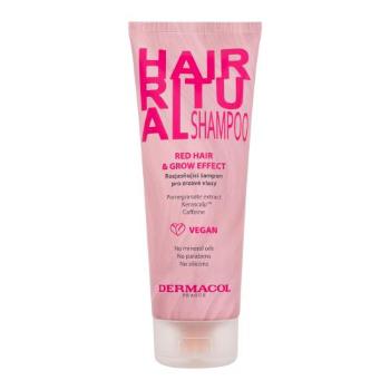 Dermacol Hair Ritual Shampoo Red Hair & Grow Effect 250 ml šampon pro ženy