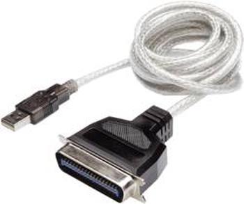 Kabel USB 2.0 vidlice ⇔ vidlice Centronics, 1,8 m, Digitus