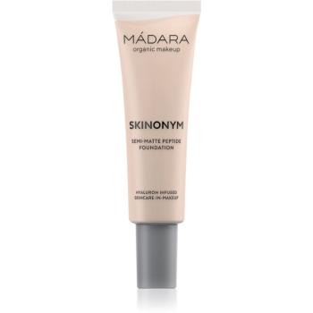 MÁDARA Skinonym Semi-Matte Peptide dlouhotrvající make-up s peptidy odstín #25 Linen 30 ml