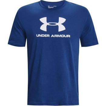 Under Armour SPORTSTYLE LOGO Pánské triko, modrá, velikost