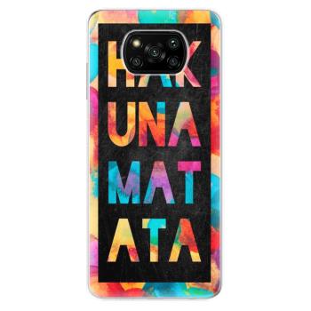 Odolné silikonové pouzdro iSaprio - Hakuna Matata 01 - Xiaomi Poco X3 Pro / X3 NFC