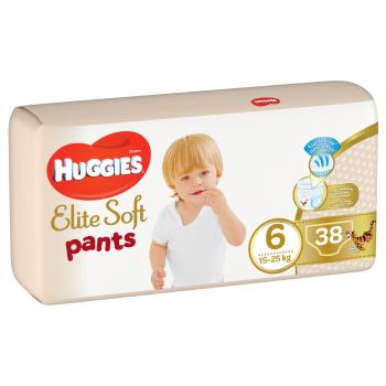 Huggies Elite Soft Pants 6 XXL 15–25 kg 38 ks