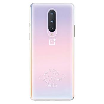 Odolné silikonové pouzdro iSaprio - čiré - Travel - OnePlus 8