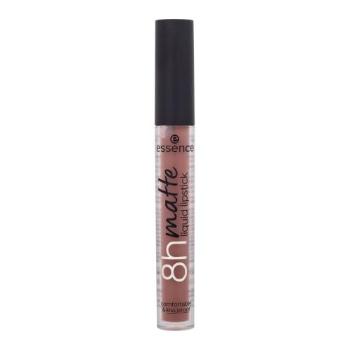 Essence 8h Matte Liquid Lipstick 2,5 ml rtěnka pro ženy 02 Silky Hazelnut tekutá rtěnka