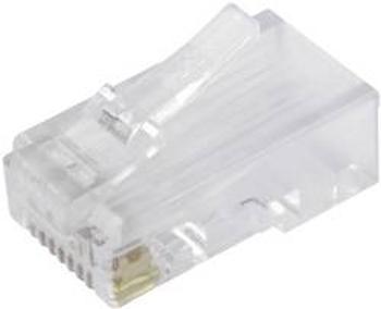 RJ45 konektor BEL Stewart Connectors SS-37000-002 - zástrčka, rovná RJ45 počet pólů: 8P8C, čiré sklo, 1 ks