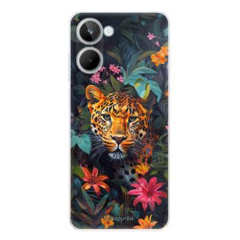 Odolné silikonové pouzdro iSaprio - Flower Jaguar - Realme 10