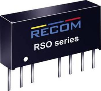 DC/DC měnič Recom RSO-2415DZ/H3 (10012625), vstup 9 - 36 V/DC, výstup ±15 V/DC, ±33 mA