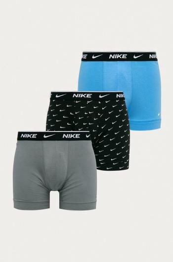 Boxerky Nike ( 3-pak) pánské, šedá barva