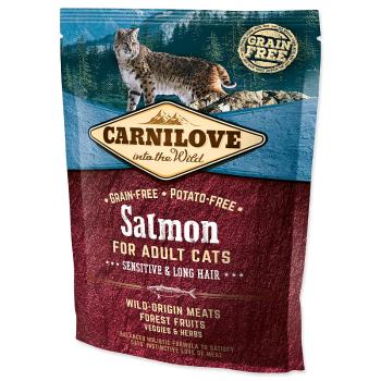 CARNILOVE Salmon Adult Cats Sensitive and Long Hair 400 g