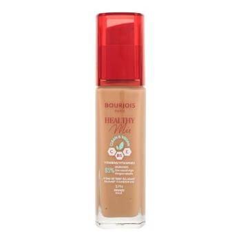 BOURJOIS Paris Healthy Mix Clean & Vegan Radiant Foundation 30 ml make-up pro ženy 57N Bronze na rozjasnění pleti; na dehydratovanou pleť