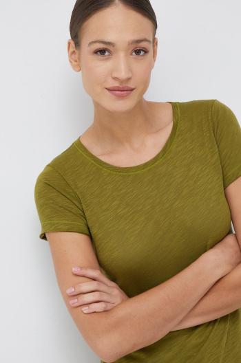 Tričko Sisley zelená barva