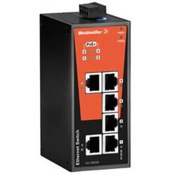 Průmyslový ethernetový switch Weidmüller, IE-SW-BL06-2TX-4POE