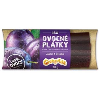 Ovocňák plátky jablko-švestka 20 g (8592809002733)