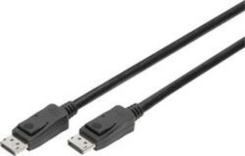 DisplayPort kabel Digitus [1x zástrčka DisplayPort - 1x zástrčka DisplayPort] černá 3.00 m