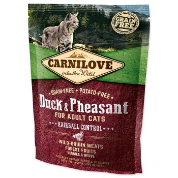 CARNILOVE Duck and Pheasant Adult Cats Hairball Control 400 g