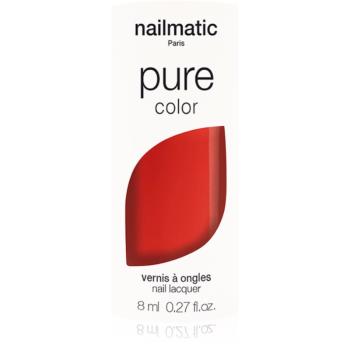 Nailmatic Pure Color lak na nehty ELLA- Rouge Corail / Coral Red 8 ml