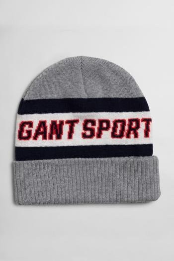 ČEPICE GANT D1. GANT SPORT BEANIE šedá S/M