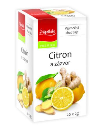 Apotheke Citron + zázvor s lípou 20 x 2 g