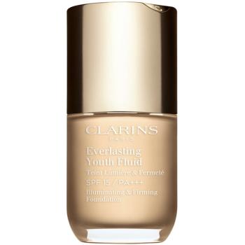 Clarins Everlasting Youth Fluid rozjasňující make-up SPF 15 odstín 100.5 Cream 30 ml