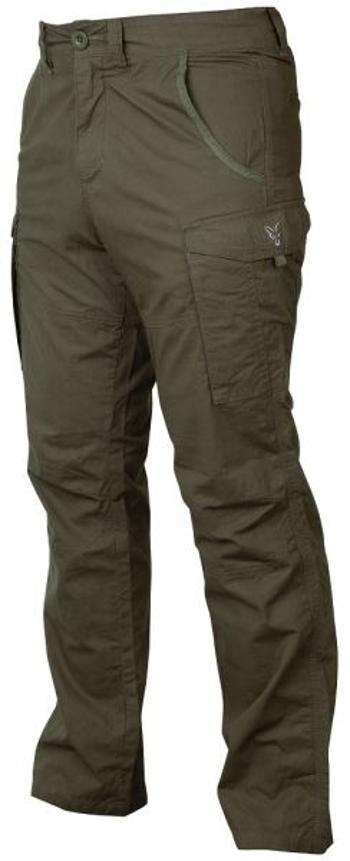 Fox kalhoty collection green silver combat trousers-velikost m