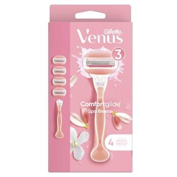 Gillette Venus ComfortGlide Spa Breeze dámský holicí strojek 1 ks + 4 náhradní hlavice