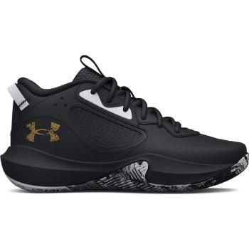 Under Armour LOCKDOWN 6 Pánská basketbalová obuv, černá, velikost 42.5