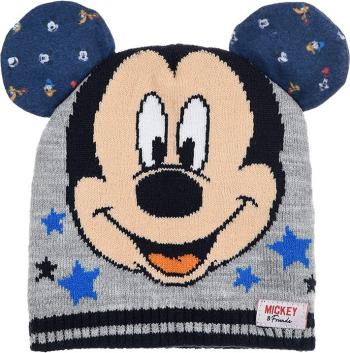 ŠEDÁ CHLAPECKÁ ČEPICE  MICKEY MOUSE Velikost: 50