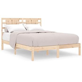 Rám postele masivní dřevo 135 × 190 cm Double, 3104193 (3104193)