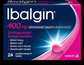 Ibalgin 400mg potahované tablety 24 tablet