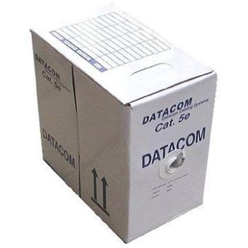 Datacom, licna (lanko), CAT5E, UTP, 305m/box žlutý (1159)