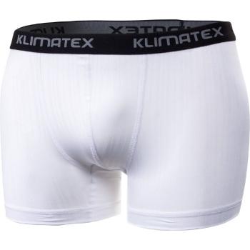 Klimatex BAX Pánské boxerky, bílá, velikost