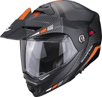 Scorpion ADX-2 CAMINO Matt Black/Silver/Orange L Přilba