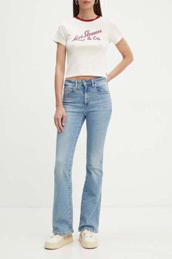 Džíny Levi's 726 HR FLARE dámské, medium waist