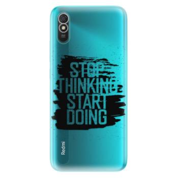 Odolné silikonové pouzdro iSaprio - Start Doing - black - Xiaomi Redmi 9A