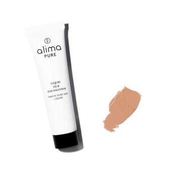 Přírodní make-up Liquid Silk Foundation s kyselinou hyaluronovou – Spice