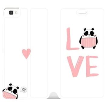 Flipové pouzdro na mobil Huawei P8 Lite - MH09S Panda LOVE (5903226750597)