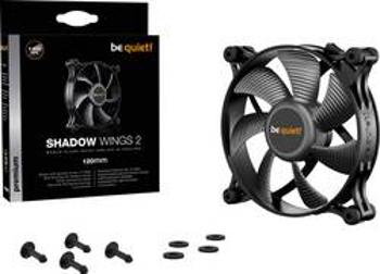 PC větrák s krytem BeQuiet Shadow Wings 2 (š x v x h) 120 x 120 x 25 mm