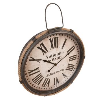 Nástěnné hodiny Antiquite de Paris - 47*7*58 cm 5KL0086