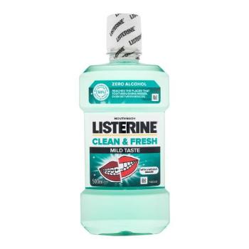 Listerine Clean & Fresh Mild Taste Mouthwash 500 ml ústní voda unisex